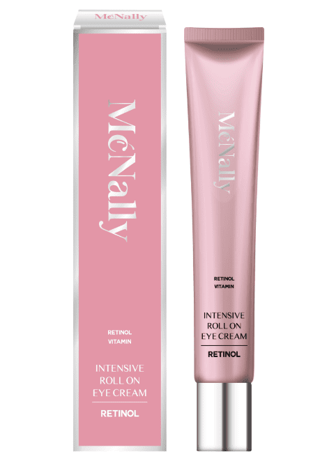 McNally Eye Cream Intensive Roll On Retinol Крем для кожи вокруг глаз интенсивный с ретинолом, 30 мл