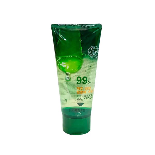 THE SAEM Гель с алоэ универсальный увлажняющий (Not For Sale)Jeju Fresh Aloe Soothing Gel 99% 120мл