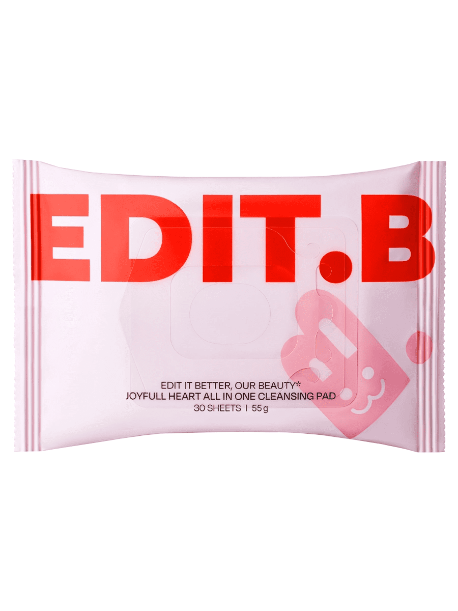 EDIT.B Очищающие универсальные пэды Joyfull Heart All In One Cleansing Pad 30 шт, 55 г