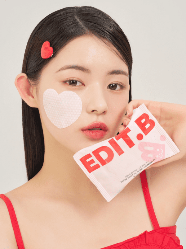 EDIT.B Очищающие универсальные пэды Joyfull Heart All In One Cleansing Pad 30 шт, 55 г