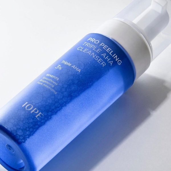 IOPE Пенка-эксфолиант для лица с AHA- кислотами PROPEELING TRIPLE AHA CLEANSER 150 мл