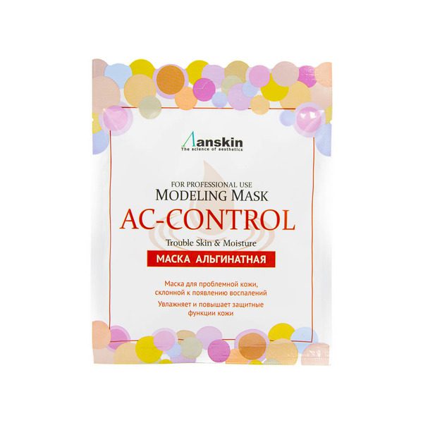 Anskin AC Control Modeling Mask (Sachet) Маска альгинатная для пробл.кожи, акне (саше) 25гр