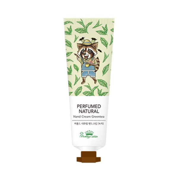 PrettySkin Крем для рук парфюмированный/Hand Cream Perfumed Natural Green Tea 30ml