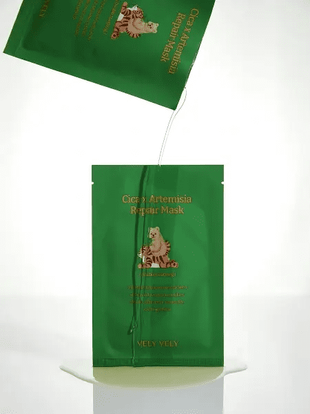 Vely Vely Восстанавливающая маска с экстрактом полыни Cica X Artemisia Repair Mask 20g*1шт