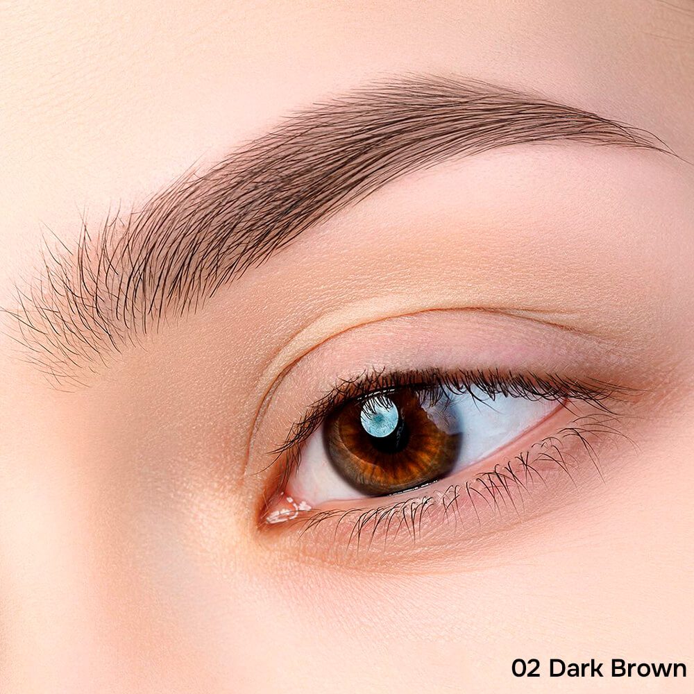 Ottie Natural Drawing Auto Eye Brow Pencil (02 темно-коричневый) Карандаш для бровей