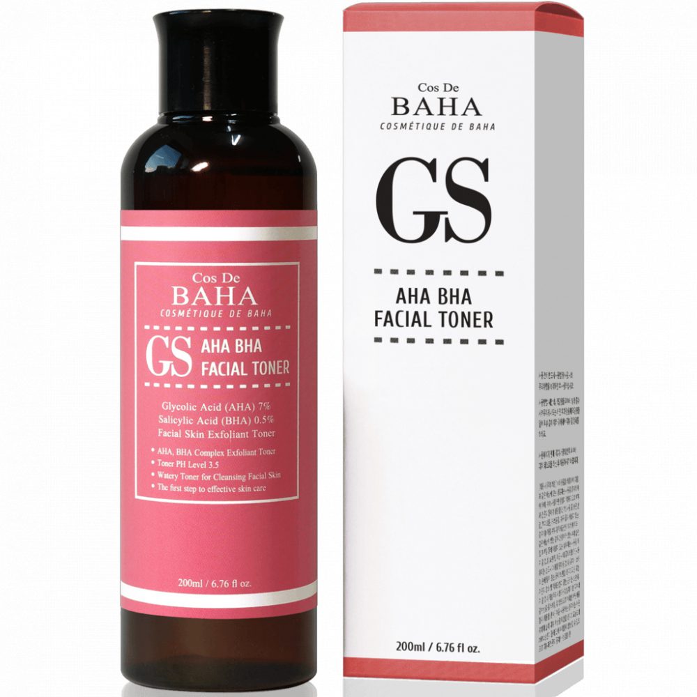 COS DE BAHA Тонер GS AHA BHA Facial Toner COS DE BAHA Тонер GS AHA BHA Facial Toner