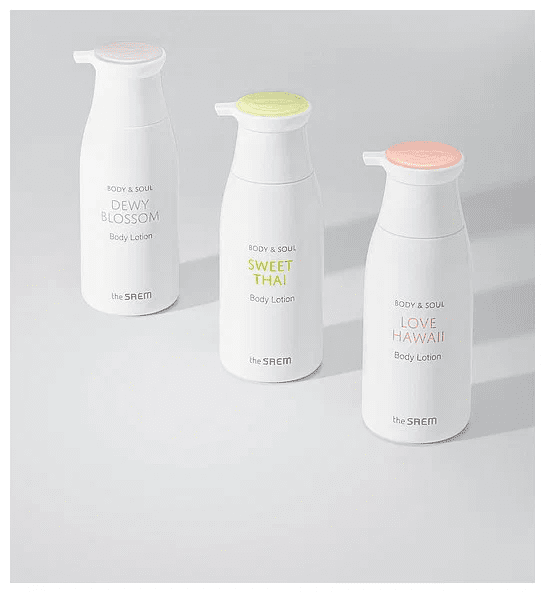 THE SAEM Лосьон для тела с ароматом тропических фруктов/Body & Soul Sweet Thai Body Lotion 300ml