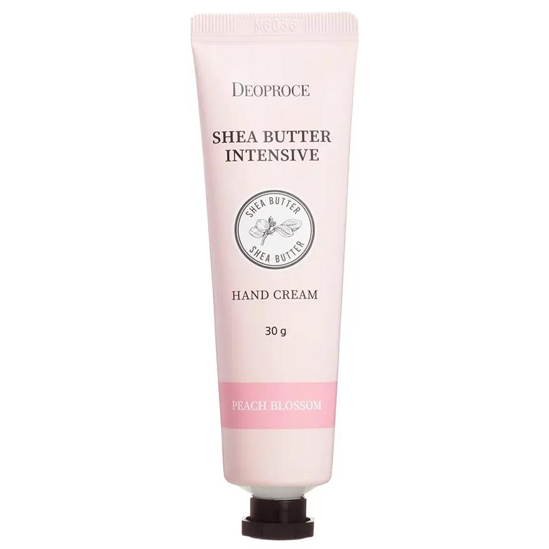 Deoproce Крем для рук с маслом ши и персика Hand Cream Shea Butter Intensive Peach Blossom