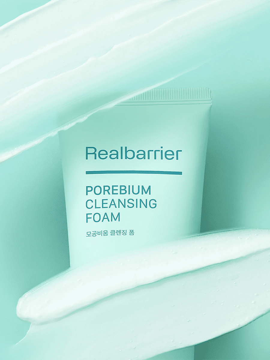 Real Barrier Энзимная пенка для глубокого очищения/Porebium Cleansing Foam 150ml