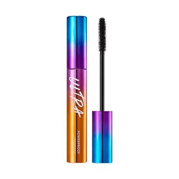 Ultra Powerproof Mascara Curling Volumizing, Водостойкая тушь для ресниц Подкручивание, объем 8г