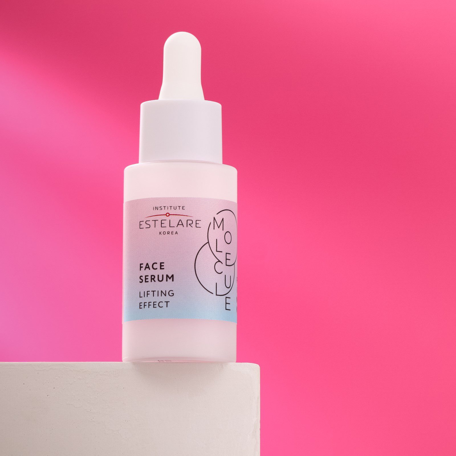 INSTITUTE ESTELARE Cыворотка для лица ЛИФТИНГ коллагеновая против морщин Pink Molecule, 30 мл
