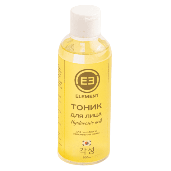 ELEMENT Тоник для лица ГИАЛУРОНОВАЯ КИСЛОТА, 200 мл