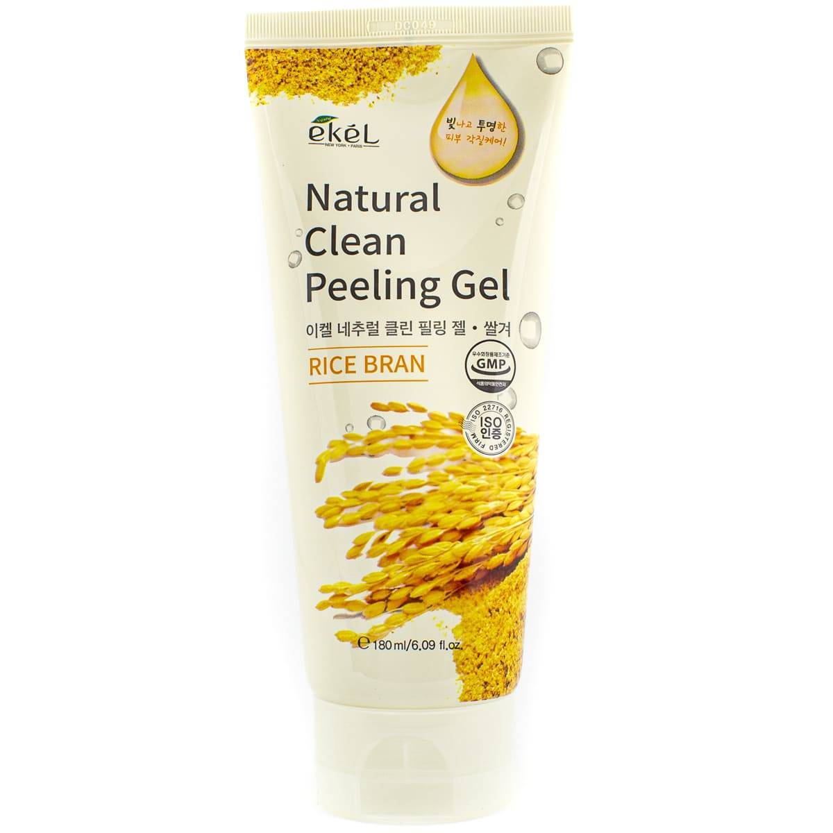 Ekel Пилинг-скатка с экстрактом коричневого риса - Rice bran natural clean peeling gel, 180мл Ekel Пилинг-скатка с экстрактом коричневого риса - Rice bran natural clean peeling gel, 180мл