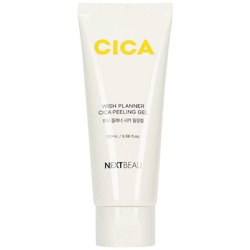 NEXTBEAU Отшелушивающий пилинг-гель с центеллой азиатской для восстано/Wish Planner Cica Peeling Gel