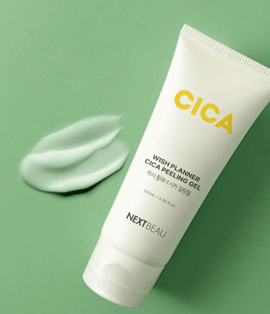 NEXTBEAU Отшелушивающий пилинг-гель с центеллой азиатской для восстано/Wish Planner Cica Peeling Gel