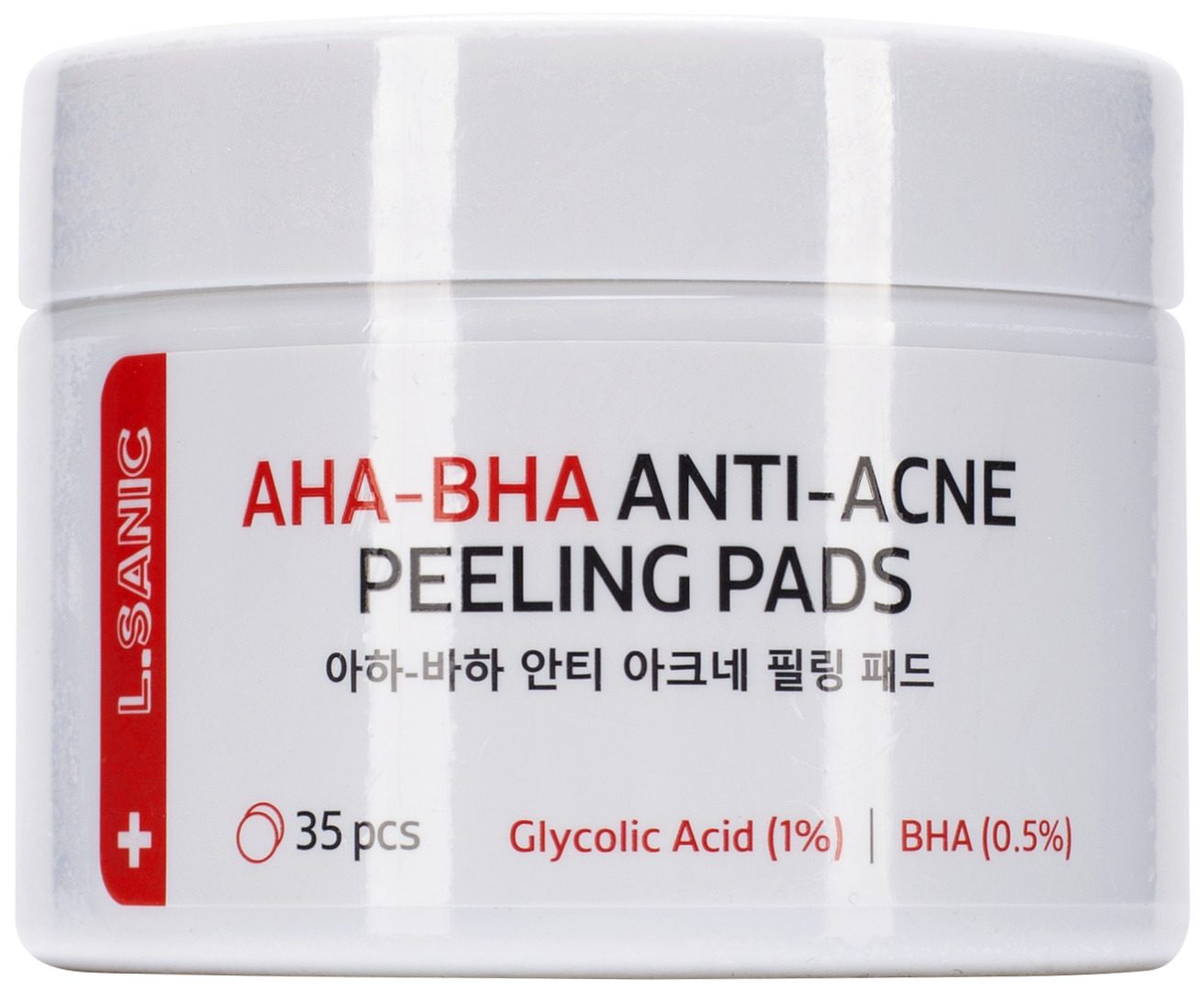 L.Sanic Отшелушивающие диски  против несовершенств кожи - AHA-BHA anti-acne peeling pads