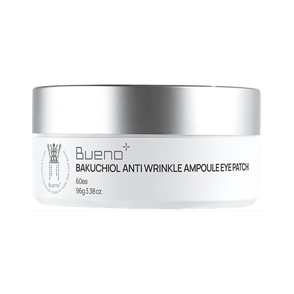 Bueno Bakuchiol Anti Wrinkle Ampoule Eye Patch - Лифтинг-патчи для век с бакучиолом и ретинолом 60шт