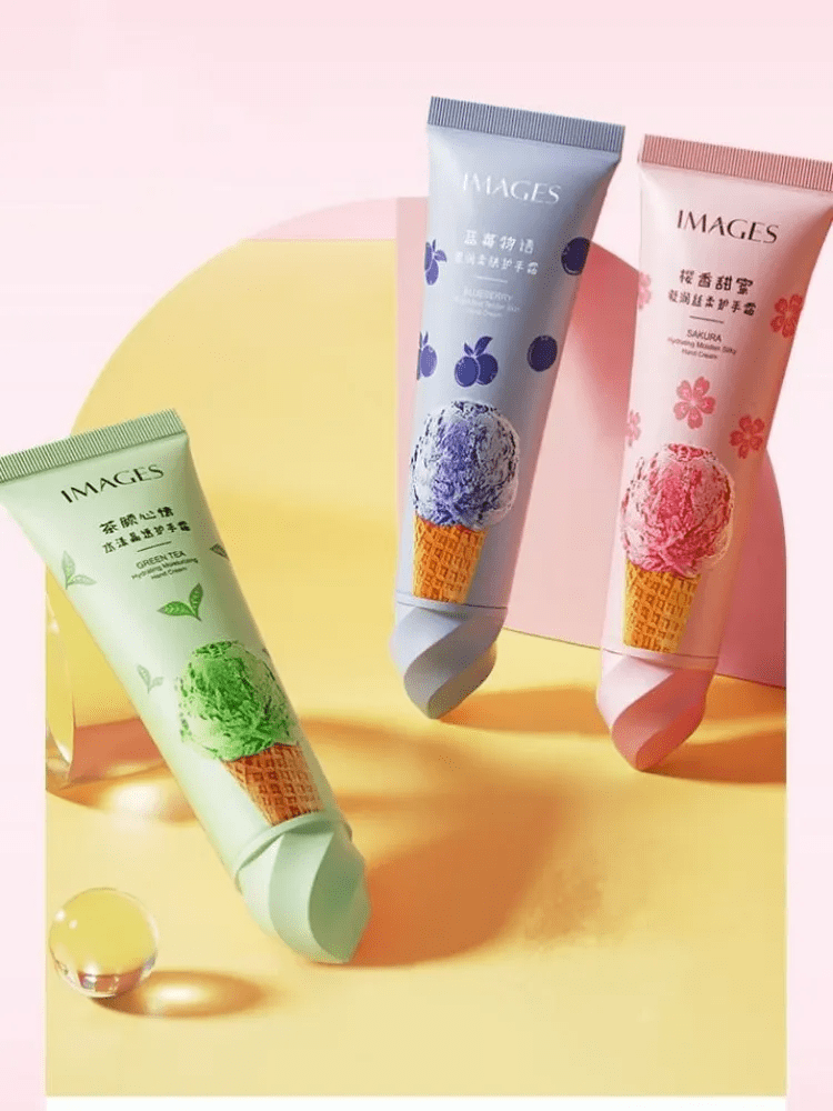 Images Hydrating Moisten Hand Cream Green Tea, 30g — Крем для рук с экстрактом зеленого чая и козьег