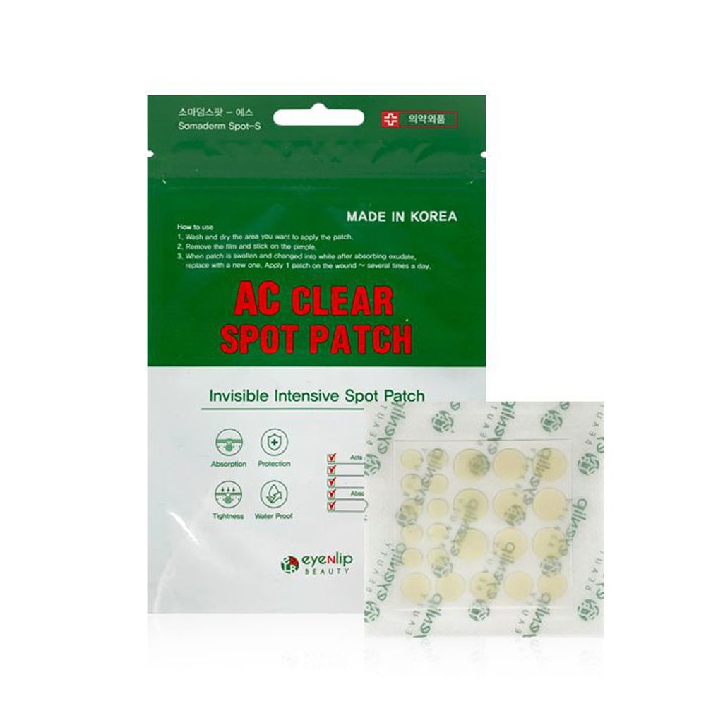 EYENLIP Маска-патч для проблемной кожи THERACLEAR AC ERASING SPOT PATCH 24шт