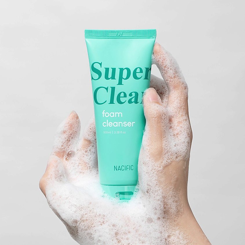 NACIFIC Super Clean Foam Cleanser Пенка для лица для глубокого очищения 100ml