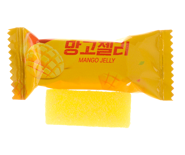 ILKWANG Mamgo Jelly, 250g — Конфета желейная со вкусом манго, 250г