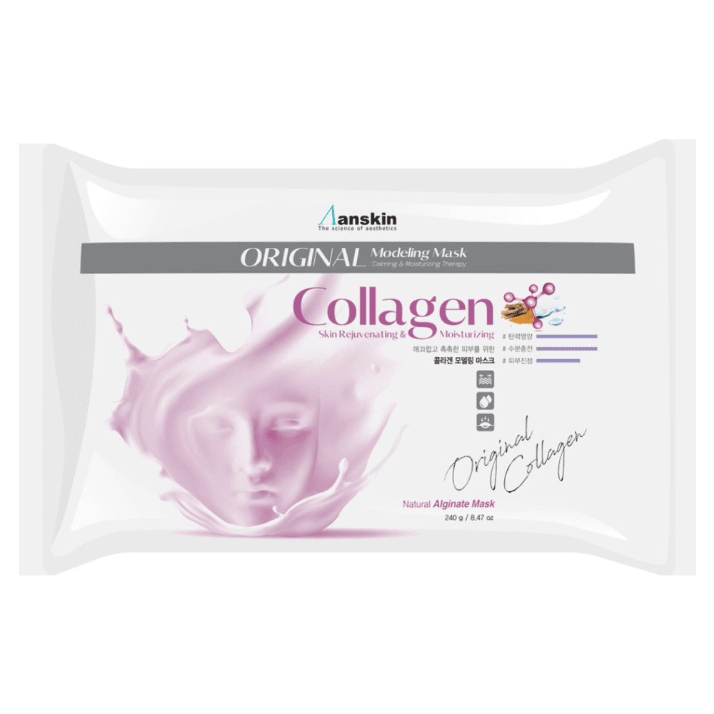 Anskin Альгинатная маска с коллагеном укрепляющая Collagen Modeling Mask 240 г