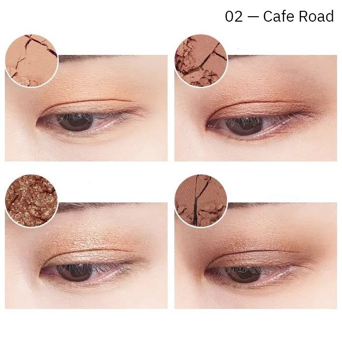 The Saem Палетка теней для глаз Saemmul Shadow Box 02 Cafe Road