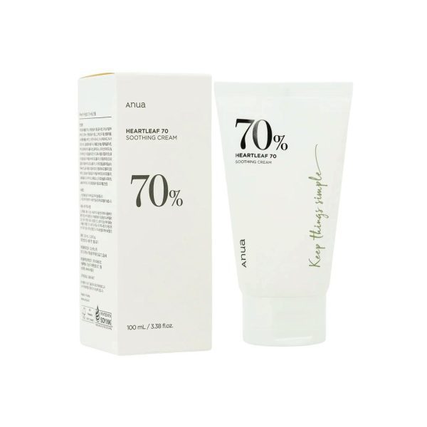 ANUA Крем для лица успокаивающий с хауттюйнией/Heartleaf 70% Soothing Cream,100 ml