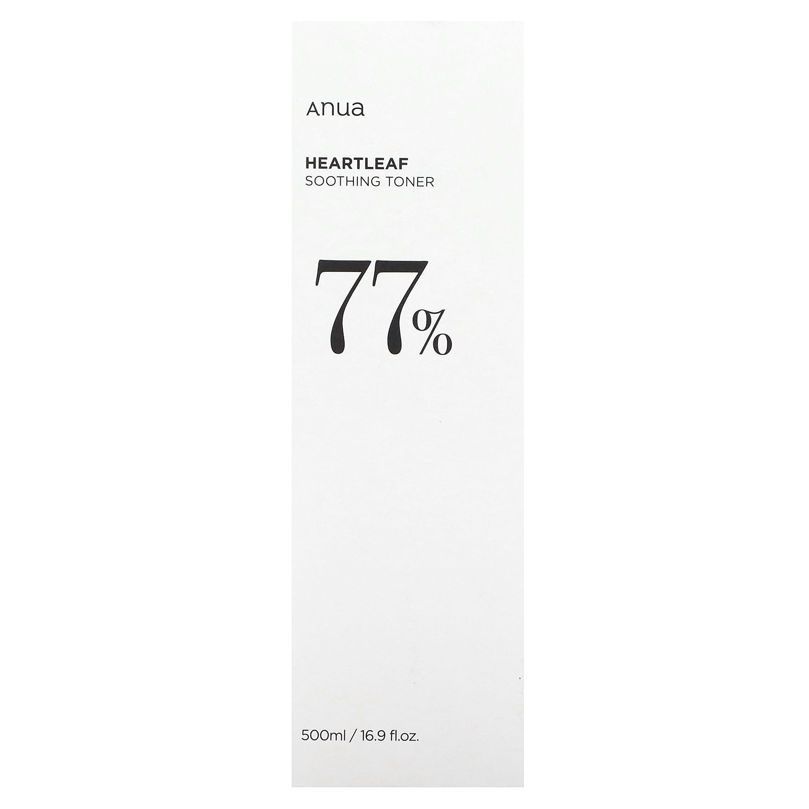 Anua Балансирующий тоник на основе хауттюйнии Heartleaf 77% Soothing Toner 500 мл