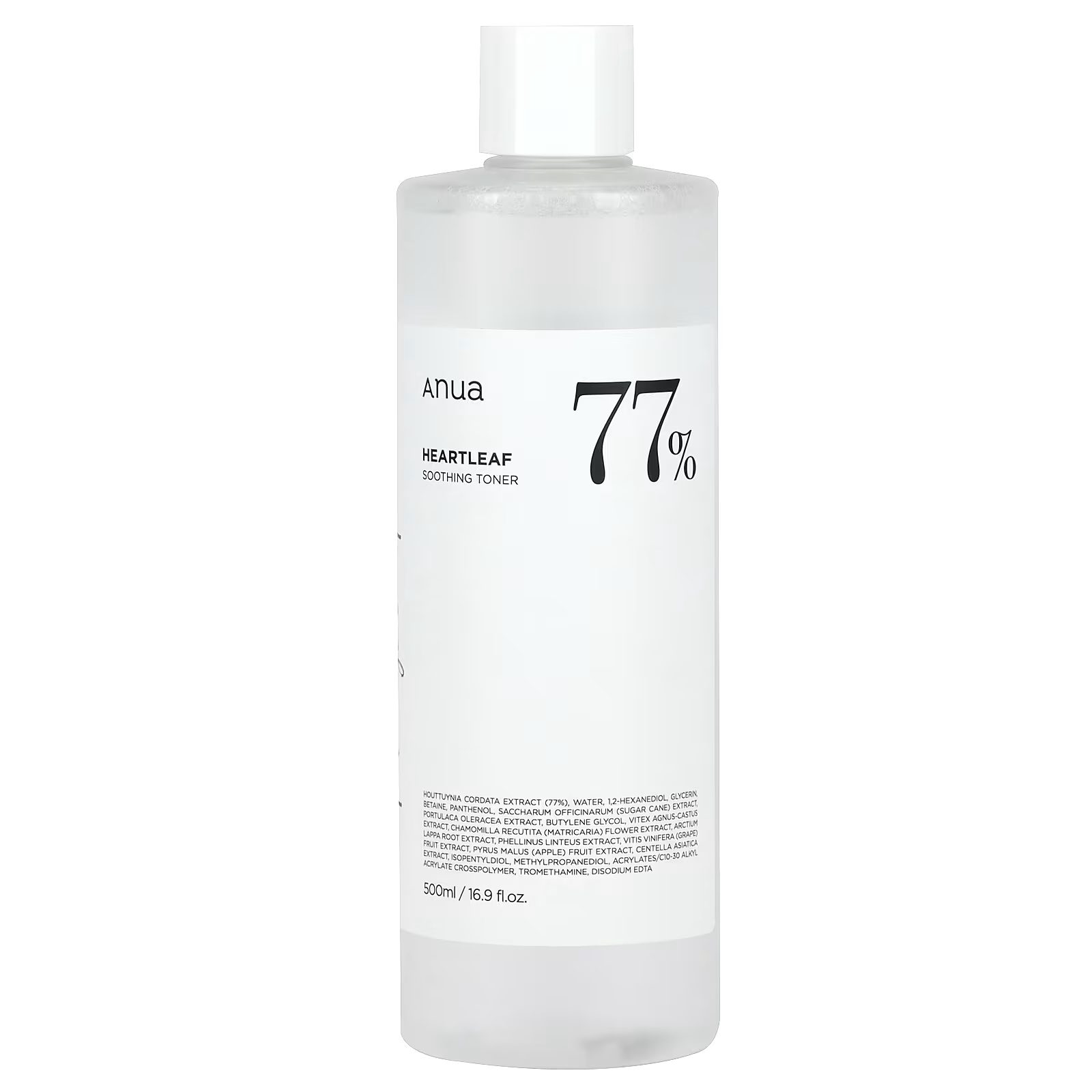 Anua Балансирующий тоник на основе хауттюйнии Heartleaf 77% Soothing Toner 500 мл