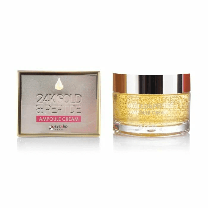 EYENLIP CREAM Крем с пептидами и золотом 24K GOLD & PEPTIDE AMPOULE CREAM 50g