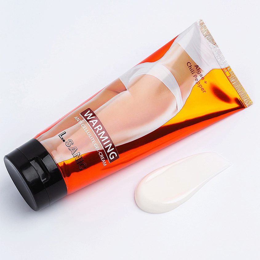L.Sanic Гель-крем антицеллюлитный разогревающий Warming Anti Cellulite body gel-cream