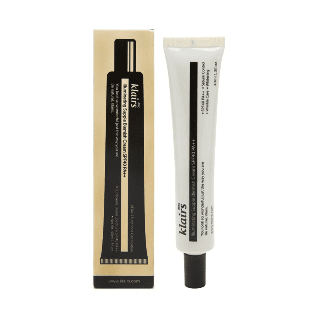 Dear, Klairs ВВ-крем для сияния кожи illuminating supple blemish cream SPF40 PA++