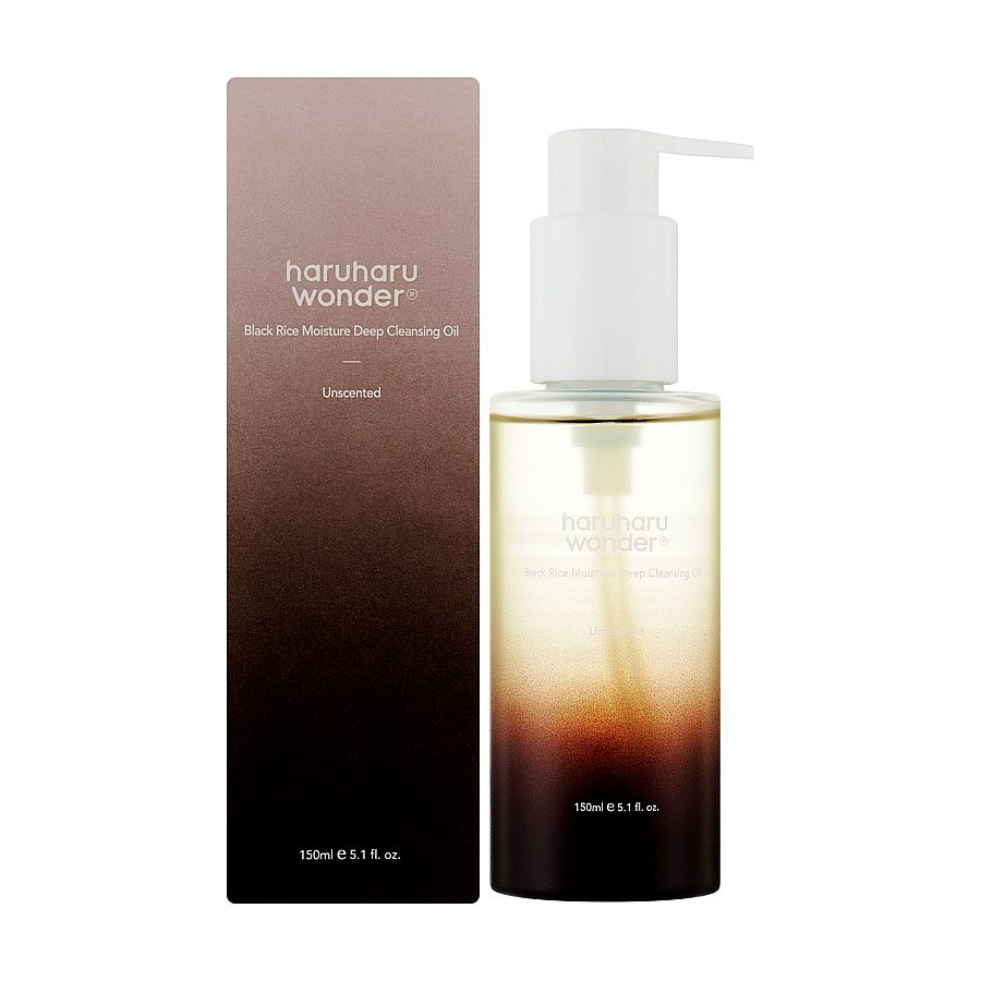 Haruharu wonder Black Rice Moisture Deep Cleansing Oil,Увлажняющее масло для глубокого очищен