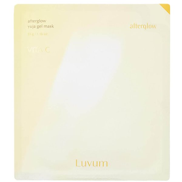 LUVUM Гелевая маска для сияния кожи / Afterglow Yuja Gel Mask, 33гр*1шт