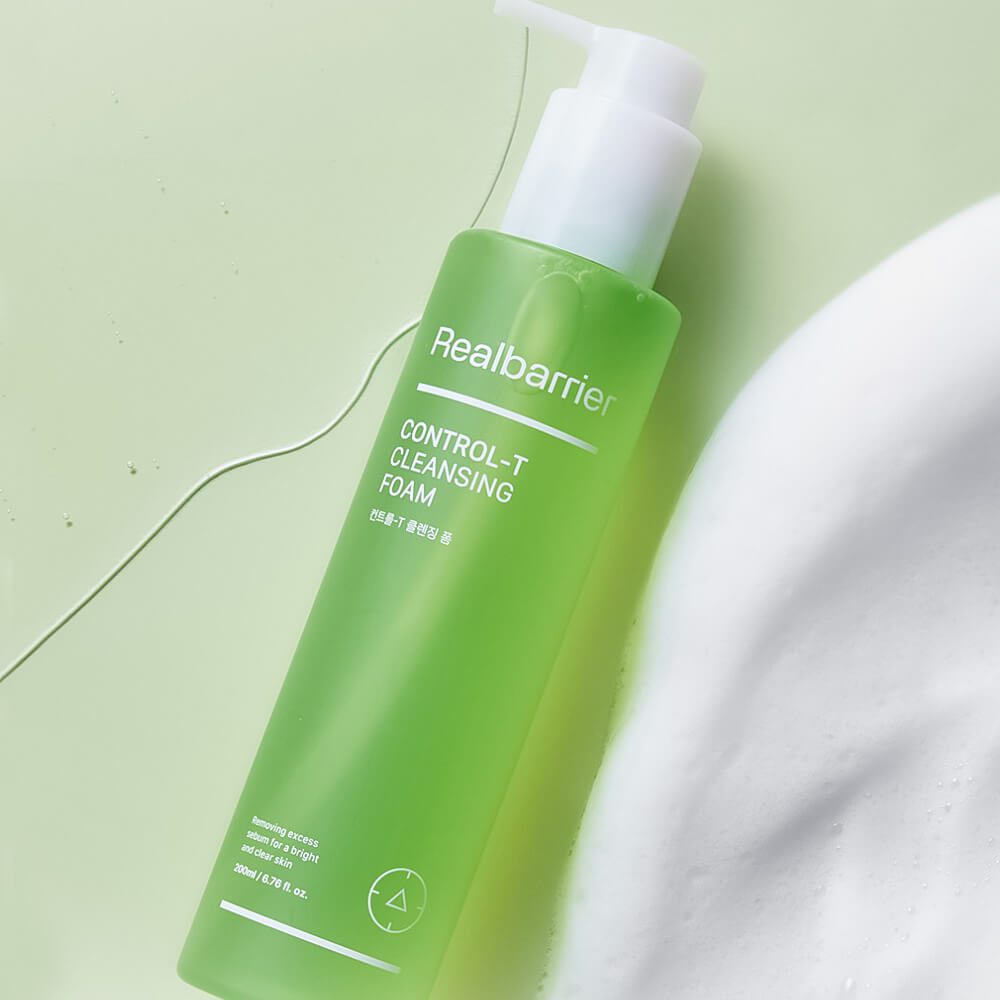 Real Barrier Очищающая гель-пенка для проблемной кожи/Control-T Cleansing Foam 190ml Real Barrier Очищающая гель-пенка для проблемной кожи/Control-T Cleansing Foam 190ml