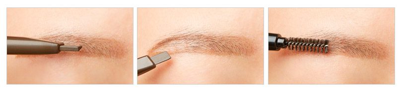 Ottie Natural Drawing Auto Eye Brow Pencil (03 серо-коричневый) Карандаш для бровей