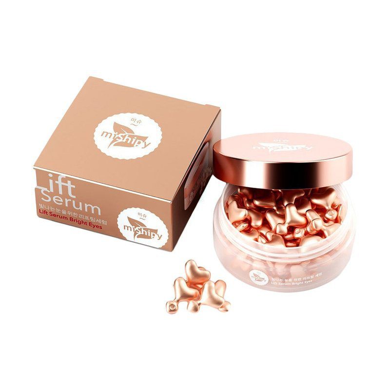 MISHIPY Сыворотка в капсулах/кожи вокруг глаз МАЛИНА ДЖОАН ДЖЕЙ Lift Serum Bright Eyes, 30 капсул