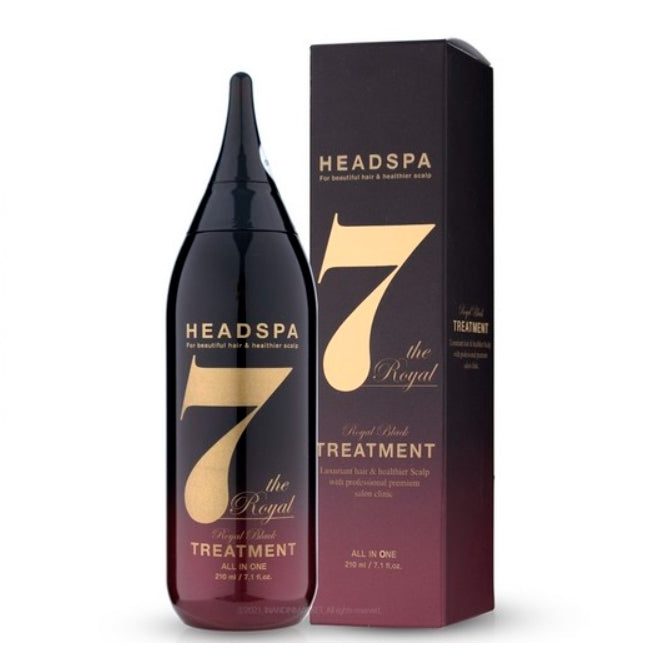 Headspa 7 Treatment All In One Royal Black Маска королевская против выпадения волос, 210 мл