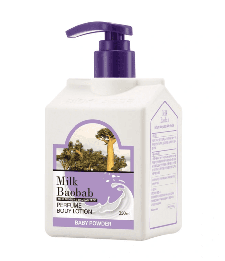 MilkBaobab Лосьон для тела с ароматом детской присыпки/Perfume Body Lotion Baby Powder 250мл