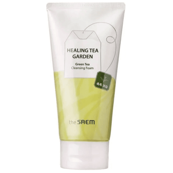 The Saem Увлажняющая пенка с экстрактом зеленого/Healing Tea Garden Green Tea Cleansing Foam 150 мл
