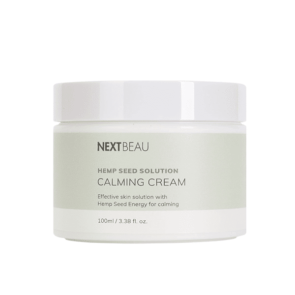 NEXTBEAU Крем успокаивающий с маслом семян конопли - Hemp seed solution calming cream, 100мл