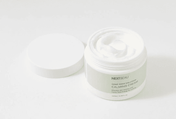 NEXTBEAU Крем успокаивающий с маслом семян конопли - Hemp seed solution calming cream, 100мл