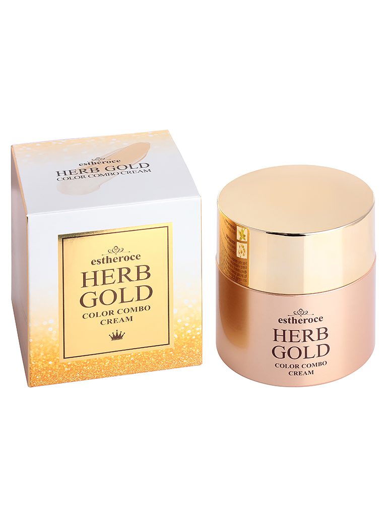 Deoproce Крем СС с золотом и лекарственными травами CC Estheroce Herb Gold Color Combo Cream