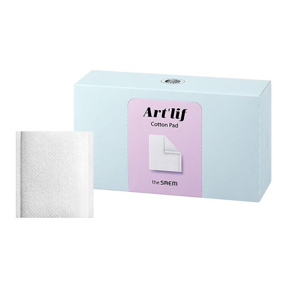 The Saem Пэды для лица хлопковые очищающие в наборе 57ммх47мм Art'Lif Cotton Pad набор 80 шт