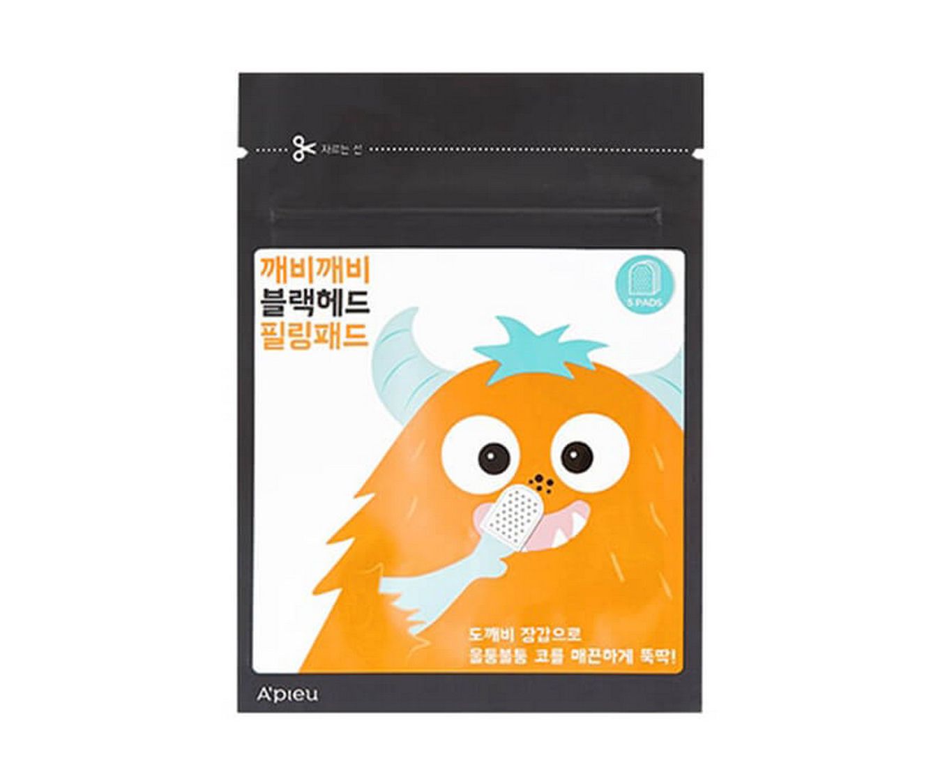 A'pieu Goblin Blackhead Peeling Pad Пилинг пэды против черных точек, 9 гр