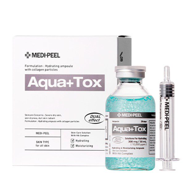 MEDI-PEEL Глубокоувлажняющая ампула Aqua Plus Tox Ampoule MEDI-PEEL Глубокоувлажняющая ампула Aqua Plus Tox Ampoule