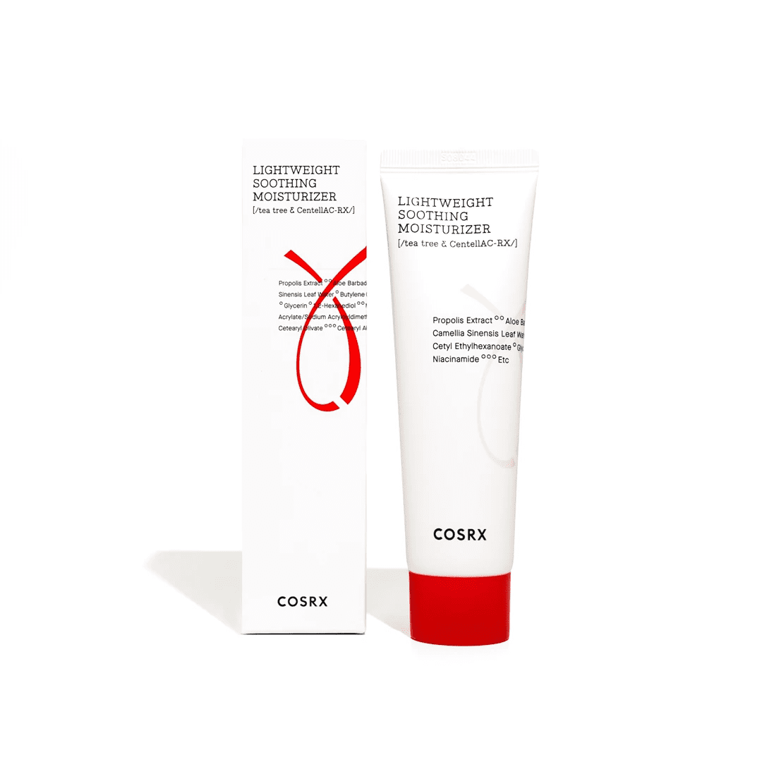COSRX Лечебный увлажняющий крем с AHA/BHA/AC Collection Lightweight Soothing Moisturizer 80ml