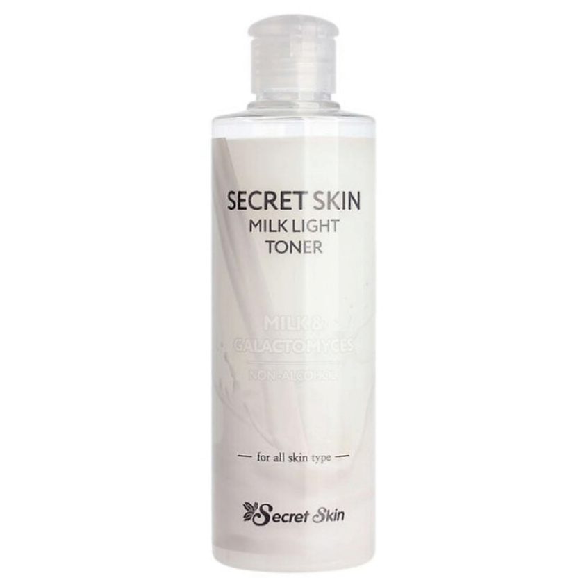 SecretSkin Milk Light Toner Тонер для лица с молочными протеинами NEW 250мл SecretSkin Milk Light Toner Тонер для лица с молочными протеинами NEW 250мл
