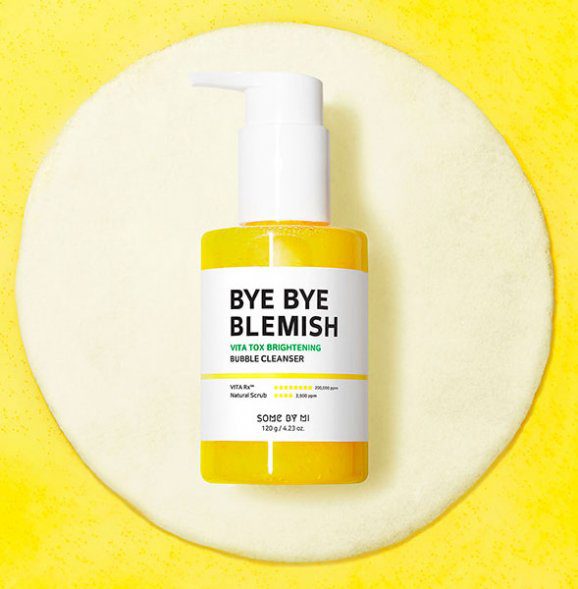 Some By Mi ByeBye Blemish Vita Tox Brightening Bubble Cleanser Осветляющее кислородное средство 120г